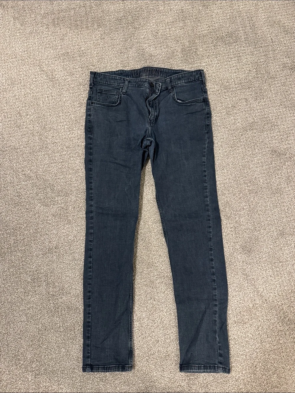 Indian Terrain Women's Dark Blue Skinny Jeans